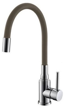 Смеситель для кухни Alveus FLEXA BEIGE CHR 1147025