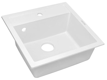 Мойка кухонная Zorg Como 51 белый камень