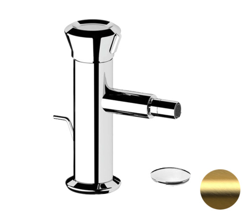 Смеситель для биде Remer Element ET20BG, золото брашированное