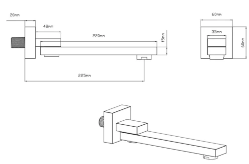 Душевая система Vincea VSFW-432T1CH Душевая система Vincea VSFW-432T1CH