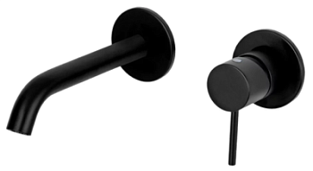 Смеситель для раковины Remer X Style X15PLWBNO, черный матовый