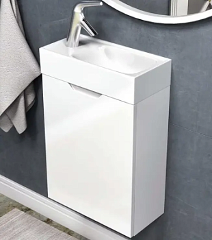 Тумба подвесная Vela Верона мини под умывальник Bazis mini левая TU271751