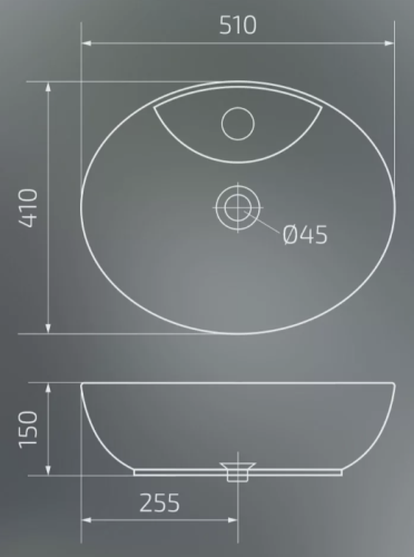 Умывальник Gid N9005