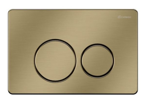 Кнопка для инсталляции Caprigo DEW Steel бронза DS001-vot