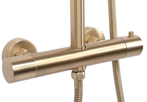Душевая система Rea Vincent gold matt P6602 Душевая система Rea Vincent gold matt P6602
