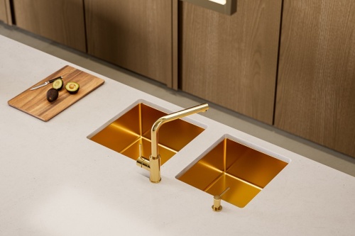 Мойка для кухни Alveus QUADRIX MONARCH 20 BRONZE 390x450x200 1103318