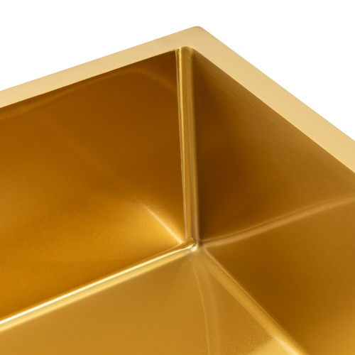 Мойка кухонная Arfeka Eco AR 550*450 gold PVD NANO