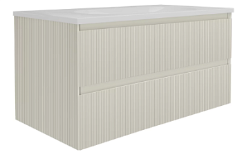Тумба подвесная Vincea Welle 1000 M.Beige Soft-touch VMC-2WL100MBG