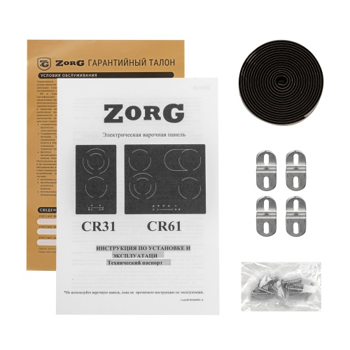 Электрическая варочная панель Zorg CR31 black