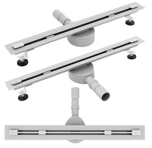 Душевой трап Rea Neo Ultra Slim Pro chrome matt 800 G9802