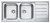 Мойка для кухни Alveus LINE MAXIM 100 SAT 90 1165x505 FS 1092001 Мойка для кухни Alveus LINE MAXIM 100 SAT 90 1165x505 FS 1092001