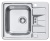Мойка для кухни Alveus LINE MAXIM 60 SAT-90 610x500 LUX 1085947