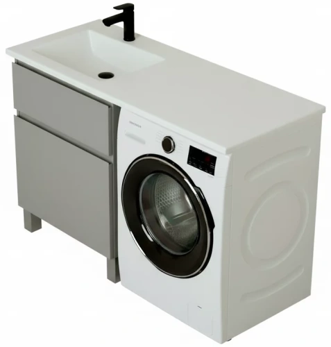 Тумба напольная Vela Мира 38Н под Kamilla 100 (серый) TU1619