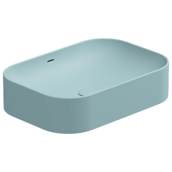 Раковина накладная 60x42 см GSG Ceramic Design Easy EALAVTP60037, Ice Matt