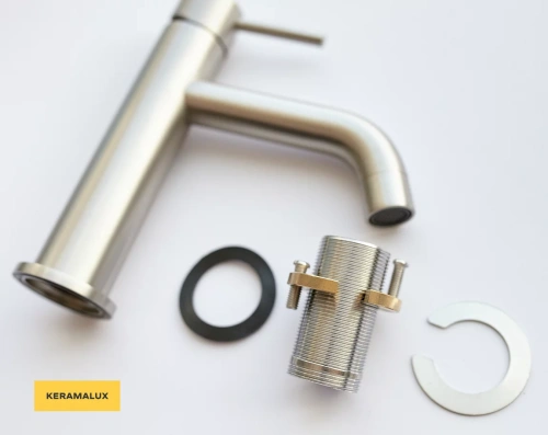 Смеситель для умывальника Vivi Felice 0630 Nichel