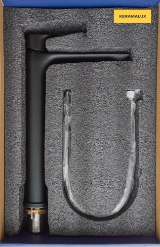 Смеситель для умывальника Vivi Felice 8025 Nero opaco