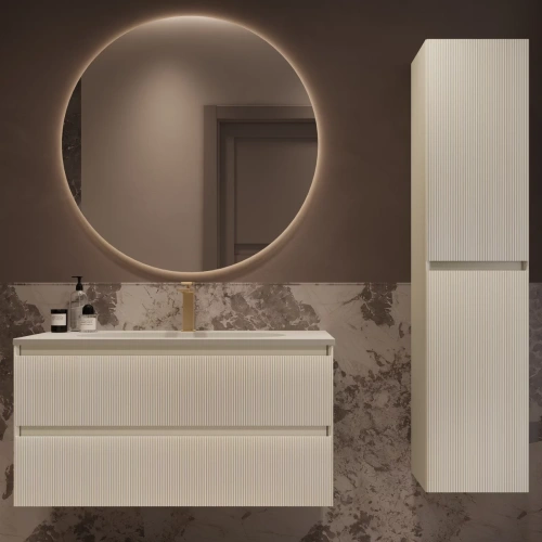 Тумба подвесная Vincea Welle 1000 M.Beige Soft-touch VMC-2WL100MBG