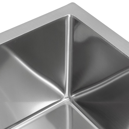 Мойка кухонная Arfeka Eco AR 450*450 satin decor millet grains