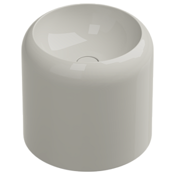 Раковина накладная 42 см GSG Ceramic Design Petra PELAVSECOLFS013, пергамон глянцевый