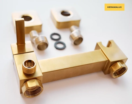 Гигиенический душ CeramaLux DBS/007 золотой матовый