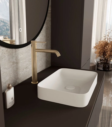 Смеситель для раковины Vincea City VBF-2C2BG