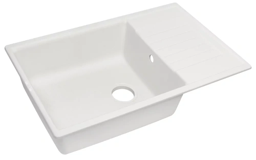 Мойка кухонная Zorg Dello 78 белый камень