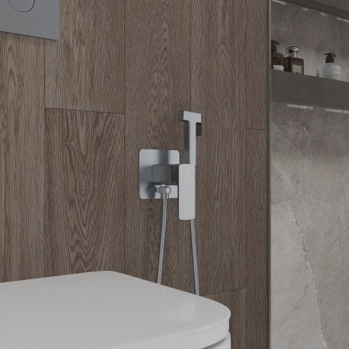 Гигиенический душ со смесителем Oliveeka OL-829003+869003-CR, хром