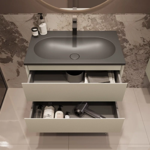 Тумба подвесная Vincea Welle 800 M.Beige Soft-touch VMC-2WL800MBG