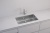 Мойка для кухни Alveus KOMBINO 60 SAT-90 750x440x195 1142615 Мойка для кухни Alveus KOMBINO 60 SAT-90 750x440x195 1142615