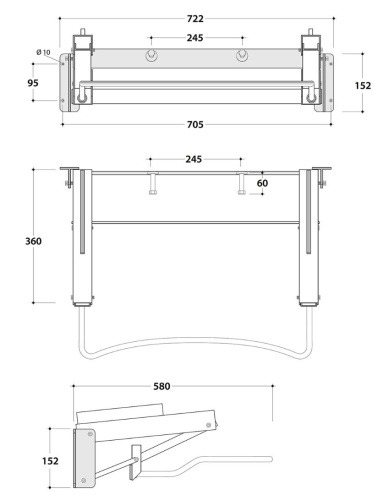 Механизм для раковины Globo DS145