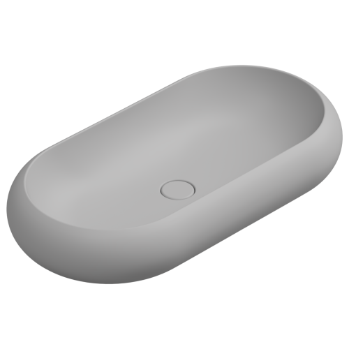 Раковина накладная 80x42 см GSG Ceramic Design Petra PELAV80033, Perla Matt