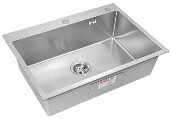 Мойка кухонная Arfeka Eco AR 700*500 satin decor volcanic rock