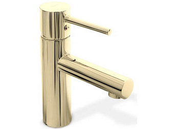 Смеситель для умывальника Rea Tess Gold B8865