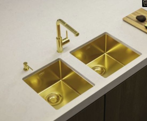 Мойка для кухни Alveus QUADRIX MONARCH 30 NEW GOLD 450x450x200 1153728