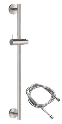 Душевая стойка 66 см с шлангом Remer INOX SS317M332, нержавеющая сталь