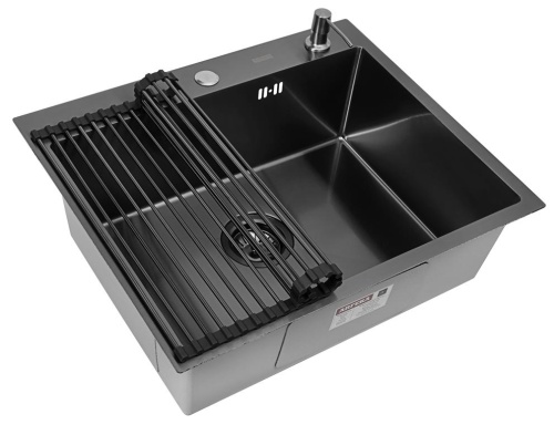 Комплект Arfeka Eco AR мойка 600*500, роллер-мат, дозатор black