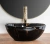 Умывальник Rea Sofia Mini Black Marble Shiny U6963