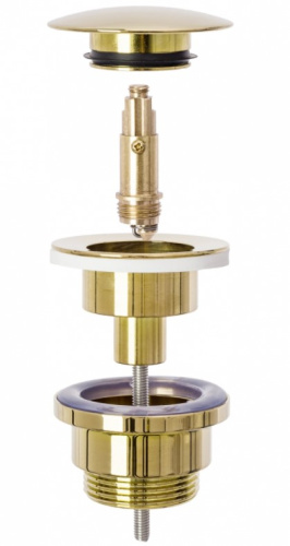 Сифон с донным клапаном универсальным Rea Gold A5692