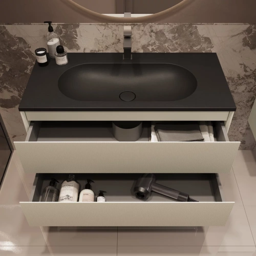 Тумба подвесная Vincea Welle 1000 M.Beige Soft-touch VMC-2WL100MBG