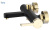 Смеситель для ванны Rea Polo Black Gold B9979 Смеситель для ванны Rea Polo Black Gold B9979
