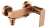 Смеситель для ванны Rea Storm copper brush B3003