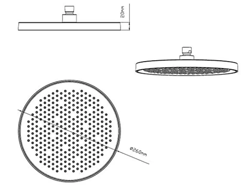 Душевая система Vincea VSFW-422T2GM Душевая система Vincea VSFW-422T2GM