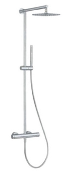 Душевая система Remer X Style INOX SSXT37UFM25, нержавеющая сталь