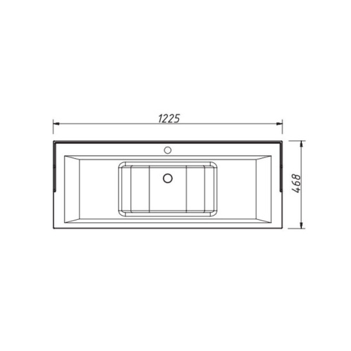 Умывальник Caprigo 70-F120