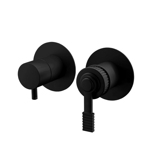 Смеситель для душа Remer Atelier AL92ZPNO, черный матовый