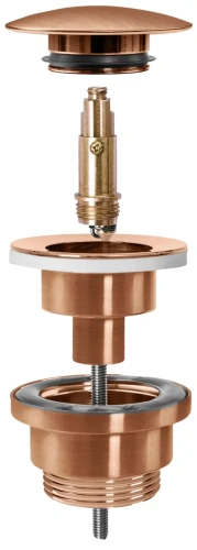Донный клапан для раковины Rea Copper Brush A5632