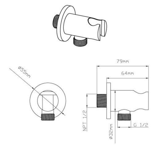 Душевая система Vincea Inspire VSFW-433TI1GM