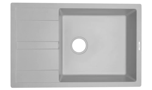 Мойка кухонная Zorg Apollo 78 серый жемчуг