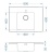 Мойка для кухни Alveus LUXAL 20 800X600 (S) 1149978