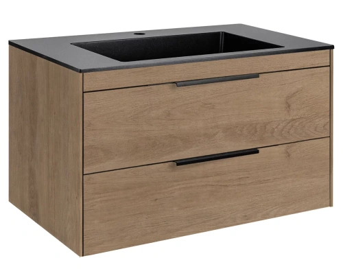 Тумба подвесная Vincea Chiara 2D 800 N.Oak VMC-2C2800NO